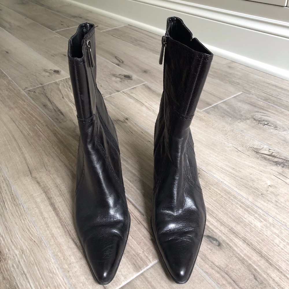 Franco Sarto Mid Calf Bootie, Size 9